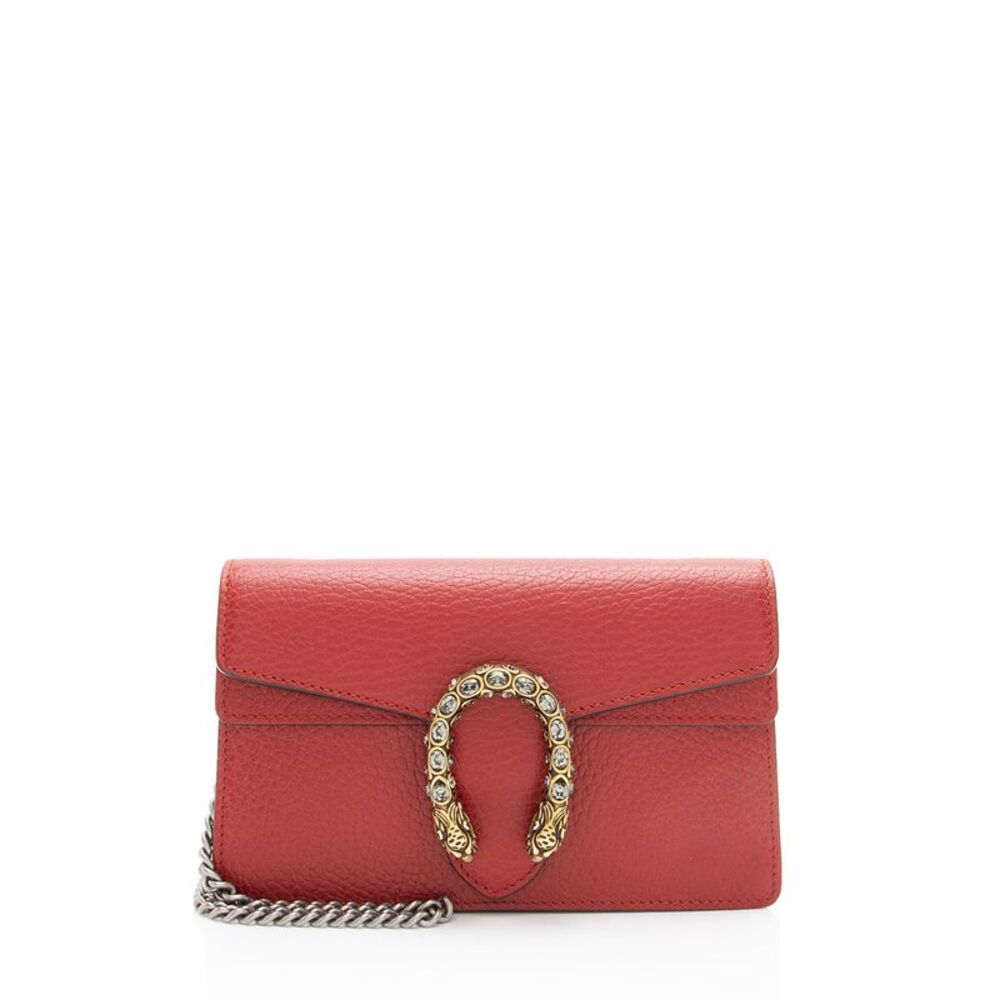 Gucci Leather Crystal Dionysus Mini Shoulder Bag